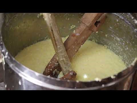 How to make yak butter | Making Yak butter with primitive technology | Mountain Mate