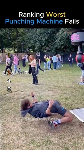 Ranking Worst Punching Machine Fails ☠️