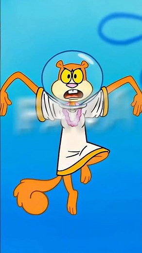 SANDY CHEEKS IS A RAPPER?!! #memes #sandy #sandycheeks #rap #spongebob