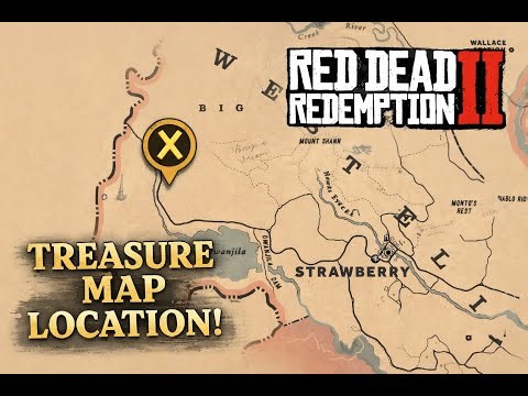 Treasure map secret locations | Red Dead Redemption 2|