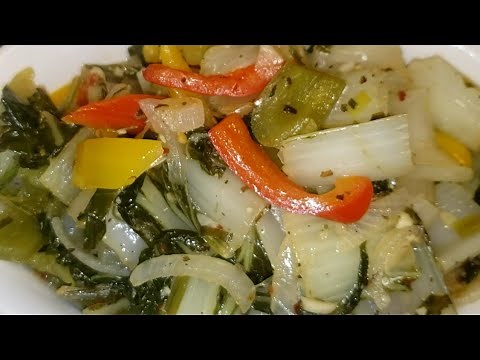 Stir fry Pop Chow |Bok Choy Jamaican Recipe |How to Make your Stir fry Pop Chow Bok Choy Vegetable