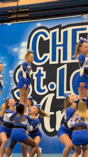 #cheerleading #cheerstlouis #cstl #cstlvirtues #level1cheer #cheercomp #stunting #allstarcheer #trending #angels | Cheer St. Louis