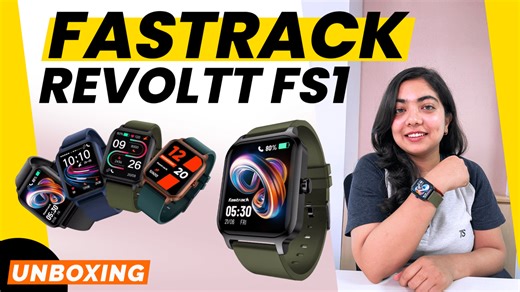 Fastrack Revoltt FS1 Smartwatch I Unboxing and First Impression | Gadget Times