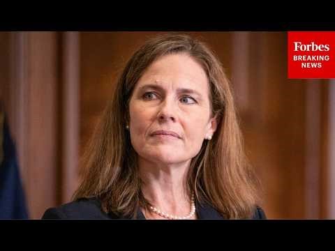 Amy Coney Barrett Questions Attorney On Whether Or Not Asylum Case Is Moot