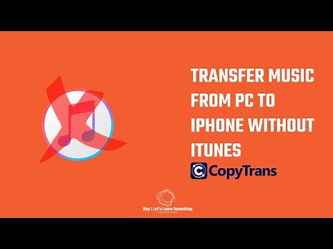 EASIEST way to TRANSFER MUSIC to an iPhone, no iTunes? CopyTrans | Windows | 2022