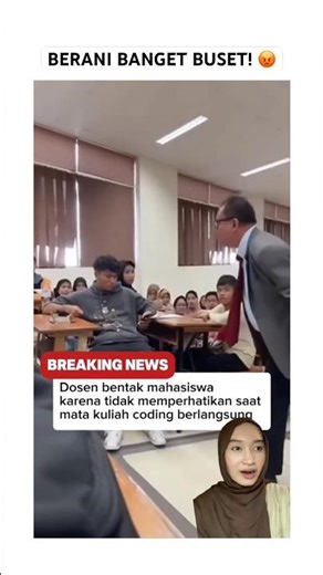 DOSEN INI MARAH BANGET KARENA…😡🤡#ai #coding #angry #drama #viral #dosen #mahasiswa