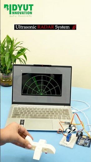 Ultrasonic Radar System Using Arduino | Object Detection & Distance Measurement