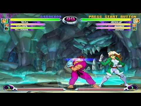 Marvel Vs Capcom 2 - PCSX2 1.3.1 - 4K 60FPS