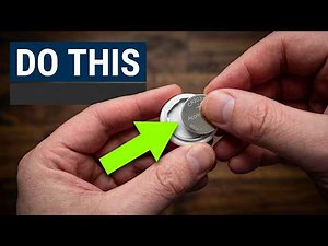 How to Replace Battery in Apple Airtag