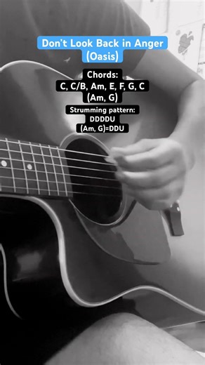 Don’t Look Back in Anger - Oasis | Guitar Tutorial