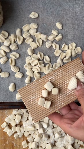 681K views · 269 reactions | All of a sudden I'm inspired to make pasta thanks to @maddygoldberg ! Shop your Pasta dough cutter and Cavatelli Pasta Maker Pasta Board in our link in bio!  We hope you love the products we recommend! Just so you know, BuzzFeed may collect a share of sales from any links in this video description. Pasta dough cutter : https://amzn.to/3ZzlhCi Cavatelli Pasta Maker Pasta Board: https://amzn.to/42Y4HiI | Tasty | Facebook