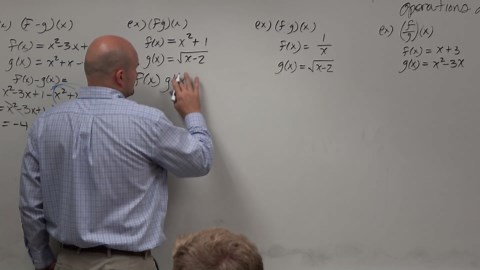 Multiply a quadratic equation by a square root function to determine domain