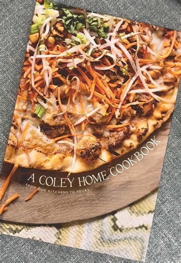Behind the scenes of our Coley Home Cookbook shoot! We made this cookbook for our top spenders using recipes from every person in our company. Such a fun project! As always, thank you so much for supporting our small business and we can not wait to see what this year has in store for Coley Home. #cookbook #recipes #smallbusiness
