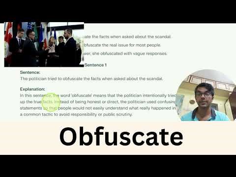 Obfuscate | Vocabulary Boost
