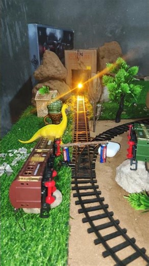 toy train part 390 🚂 #viral #railtrack #railway #trending #train #indiantrain #shorts