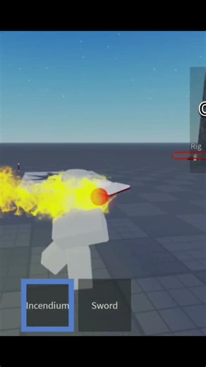 Roblox Tool development incendium fireball