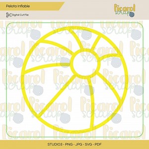Cutting File. Inflatable Ball. Cutting File for Scrapbooking and Crafts. Digital Die-cut. Cut File for Silhouette and Cricut. - Etsy Canada