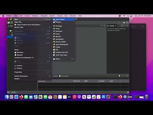 Running eclipse for the first time on MacOS