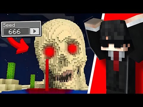Testing Minecraft Scary Horror Seeds That Are Actually Real...!