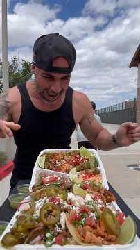 Taco battle got PERSONAL 🌮🔥 #rockpaperscissors #eating #foodchallenge #mukbang #food