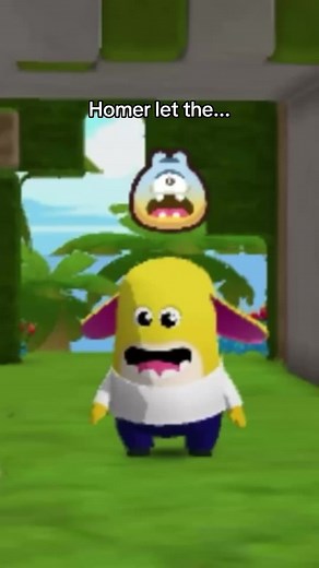 Homer let the Barts out in Dojo Islands 😎 customize your monster to whatever your Homer heart desires 🫶 #homer #homerletthebartsout
