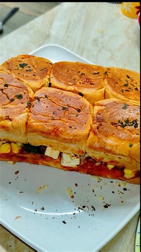 loaded cheese bun #food #recipe #easy #cooking