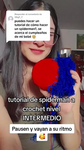 Tutorial de Spiderman a Crochet: Nivel INTERMEDIO