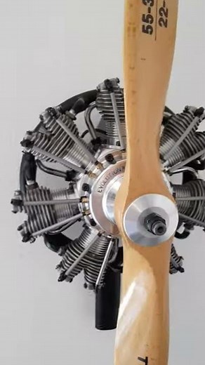 Evolution 7-77 Radial engine