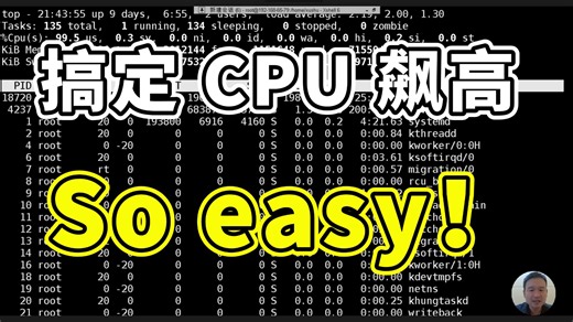 【技术指南】CPU 飙高怎么办？这里有解决方案！