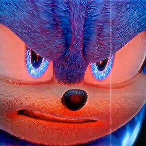 sonic angry on knuckles 😡|| but then|| #movie #sonic #hedgehog #edit