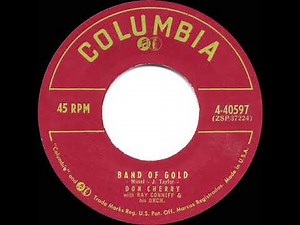 1956 HITS ARCHIVE: Band Of Gold - Don Cherry