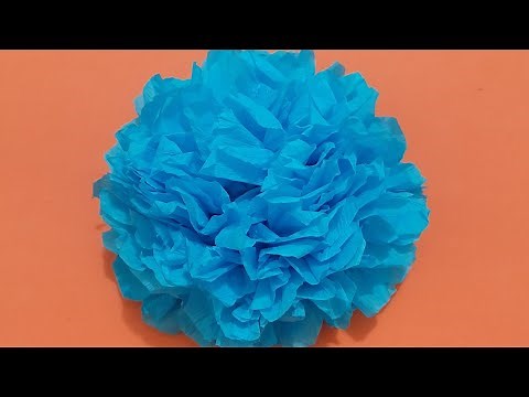 How to Make Easy Crepe Paper Flowers for Decoration