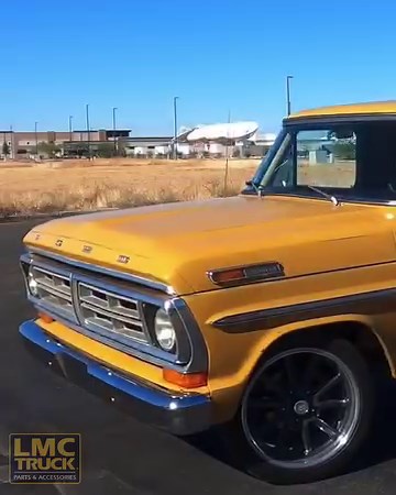The weekend is here and it’s time to party like Fat Fender Garage in this ‘71 Ford F100 shop truck. Under the hood is a Coyote engine, which has plenty of power to get rowdy! | LMC Truck