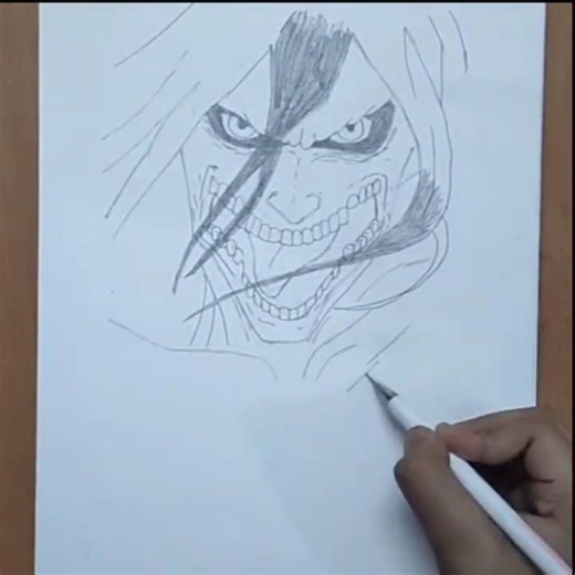 How to Draw Titan Eren | Step by Step | Attack on Titan #eren #tutorialsdrawing #art