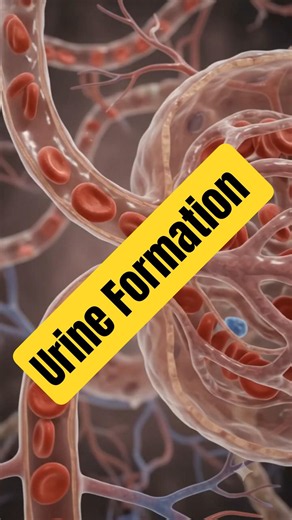 Urine formation, Nephron #Nephron #urineformation #kidney #urinarybladder #Biominds