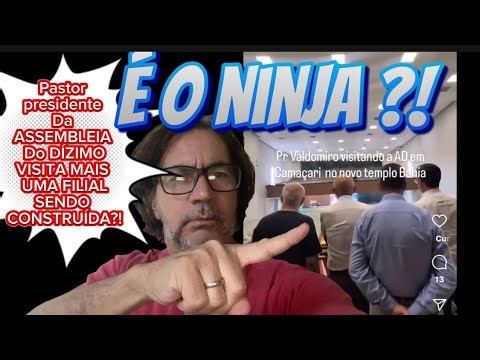 EX-PASTOR MOSTRA A MÁFIA DA HIERARQUIA ASSEMBLEIANA CONSTRUINDO PALÁCIOS PARA ALIENAR MAIS PESSOAS