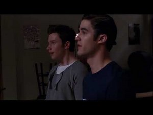 Glee - Blaine Tells Kurt He's Going To Audition For The Role Of Tony 3x02