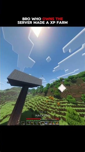 Bro Who Owns The Server Made a Xp Farm #minecraft