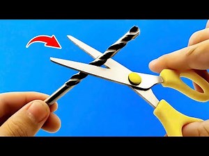 Top 5 Easy Ways to Sharpen SCISSORS as SHARP as a RAZOR at home