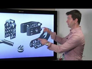Harris Corporation 3D Manufacturing for the Fixed Mesh Reflector Space Antenna