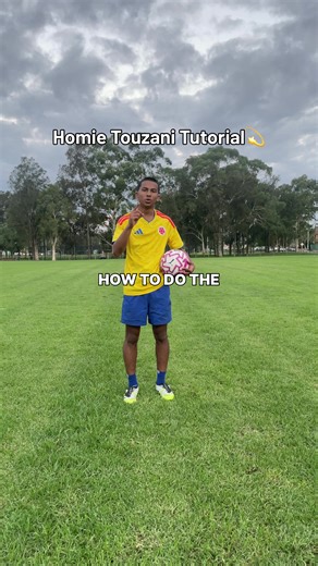 Homie Touzani tutorial #football #freestylefootball #skills