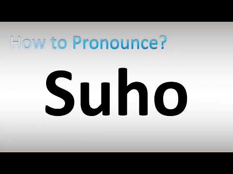How to Pronounce Suho