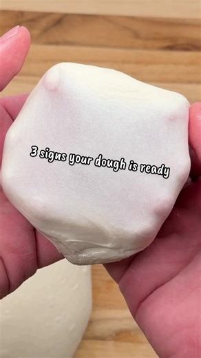 How do you tell when pizza dough is properly kneaded? Here are 3 signs I look for, whether or not I’m using the @Ooni Pizza Ovens Halo Pro Spiral mixer: 1) It went from shaggy → cohesive 2) It’s stretchy not snappy (windowpane-ish) 3) It’s stronger after stretch-and-folds (that’s gluten development, baby!) Once you have this, you’re ready to proof! Save this for your next dough day and follow for better pizza! @King Arthur Baking #TikTokCreatorSearchInsightsIncentive #pizzadough #pizzadoughrecip