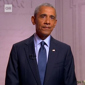 “I did hope, for the sake of our country, that Donald Trump might show some interest in taking the job seriously … but he never did,” former US President Barack Obama said at the Democratic National Convention https://cnn.it/3j0Jfll | CNN International