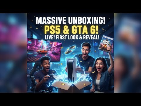 PS5 Unboxing & GTA 6 Coming Soon - First Look and Gameplay Impressions
