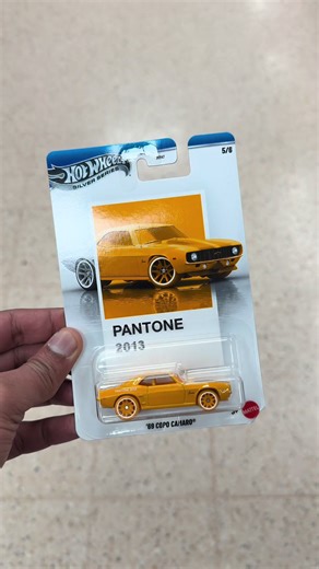 Hot Wheels COPO Camaro Yellow from 2013 Collection