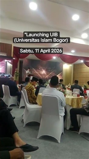 Launching UIB (Universitas Islam Bogor)