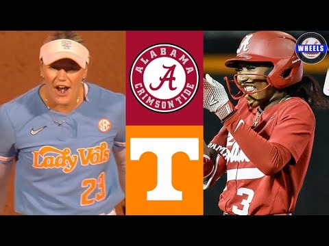 #2 Alabama vs #9 Tennessee | Game 1 | 2026 College Softball Highlights