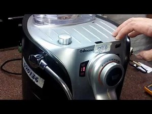 Reparación 25 prueba de cafetera express