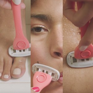 Meet Billie: the razor taking over bathrooms. Award-winning shave, super sharp blades, and an unbeatable price. | Billie